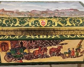 #64  Metal scenic art box 2 front view  - $22.50