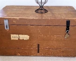 #5 - Antique trunk belonged to her grandmother and the owner is in her 80's now  - $85