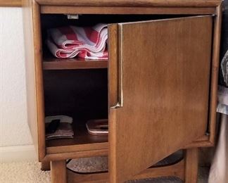 #58 - Vintage teak side night table - $125 (there are 2 of these)