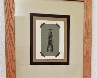 #102 Cowboy art - $28
