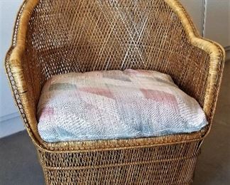 #101 Wicker chair - $45