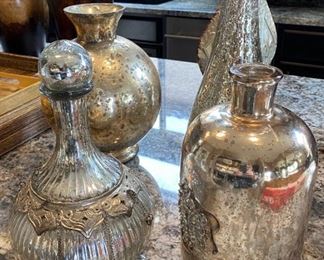 Assorted Mercury Glass