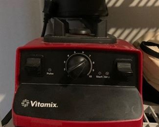 $200-Vitamix Blender with Red Base
