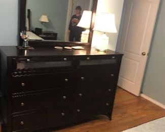 Dresser with mirror 125.00