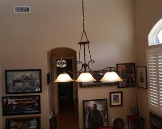 Light fixture is for sale