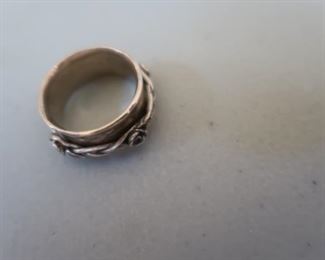 Sterling silver ring. For the benefit of the Salvation Army.