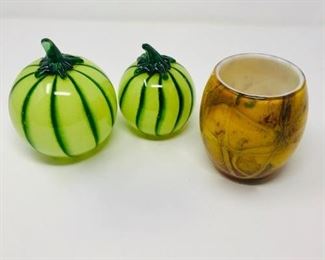 Hand Blown Art Glass Deco https://ctbids.com/#!/description/share/368173