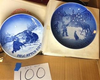  Vintage Collection of Christmas Bing & Grondahl Plates https://ctbids.com/#!/description/share/368219