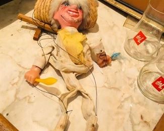 Vintage Handmade Marionette https://ctbids.com/#!/description/share/368210