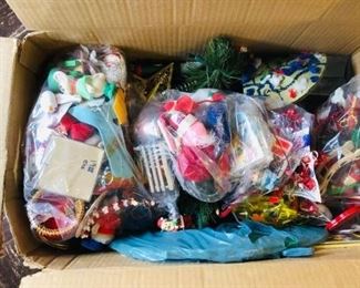 Box of Christmas Craft Decor https://ctbids.com/#!/description/share/368216