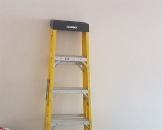 Huskey brand aluminum 6 step ladder $65