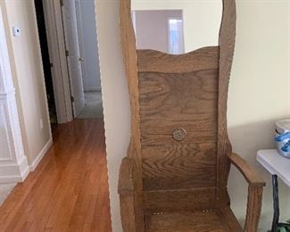 Unique hall tree/ chair