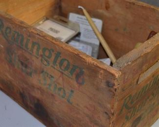 Vintage Remington Wooden Crate 