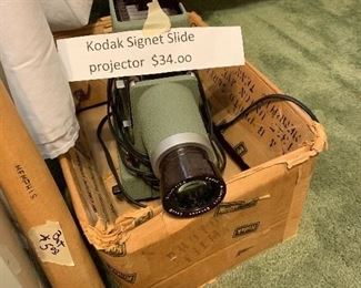 Vintage Kodak signet slide projector   $34.00 - 1950's or 1960's