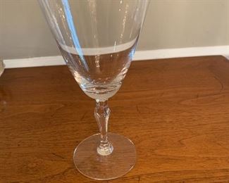 long stem crystal goblet  (10 to sell)