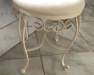 $ 42.00 - Take 60% off - Vanity stool with upholstered seat