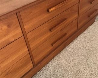 Solid Teak Wood Triple Dresser. Beautiful condition