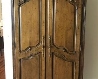 $ 700.00 - Max 50% off - "Channel Crossings", Armoire by Henredon . 22"D x 43"W x 87"H 