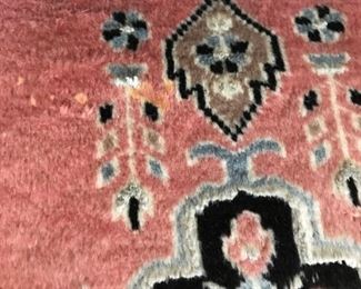 Close up of rug