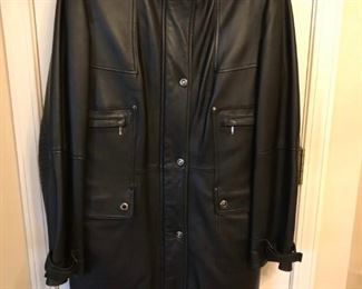 $50.00 - Danier Leather Coat -Size M