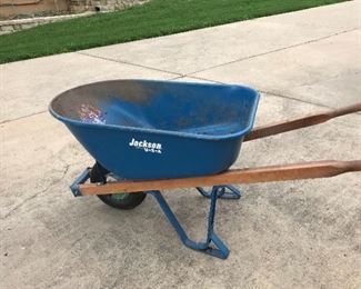 $  45.00 - Jackson (6 cu. ft.) Steel Tray Wheelbarrow