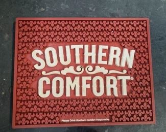 Southern Comfort rubber bar mat 