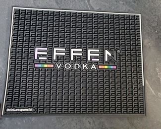 Effen Vodka LGBT rubber bar mat 