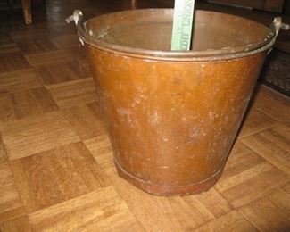 #190-$35. copper bucket