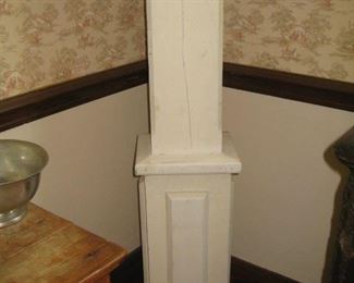 #44-$95 for the pair.  One of a pair of wooden columns-54"H
