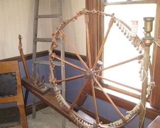 #217-$350. spinning wheel-4'wheel