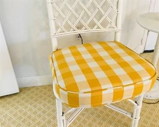 Buffalo Plaid Chair $60