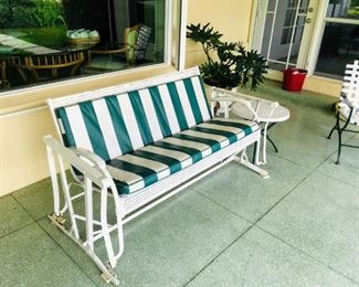 Vintage Glider $300 (some rust)