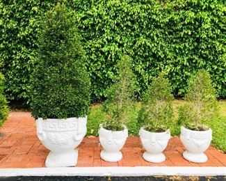 Small toparies $75 Each, Large $175