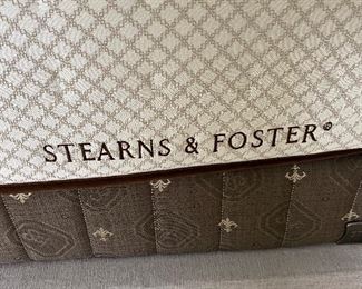 REDUCED 50% OFF Stearns & Foster Kingsize Mattress on Adjustable Vibrating Twin bedframe $2250