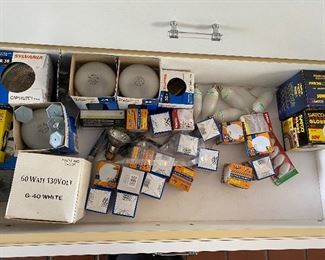 Drawer of bulbs Lot - $20