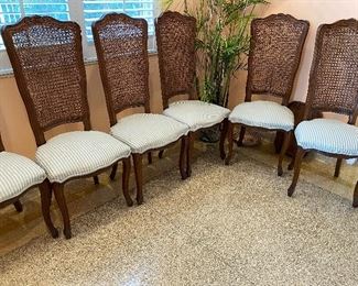 Highback Cane Chairs $25 Each