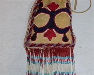 Leather Native American Medicine Bag