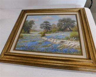 Field of Bluebonnets by William Robert Thrasher (1908-1997) Original