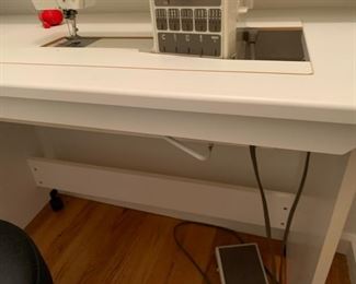 ROLLING SEWING MACHINE TABLE (MACHINE NOT INCLUDED) $85