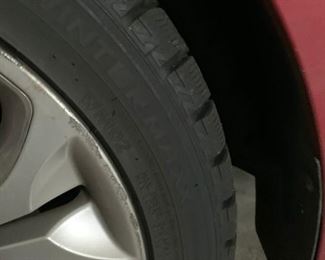 SET OF 4 DUNLOP SUMMER TIRES NEAR NEW USED ONE SEASON $65 EACH FOUR FOR $225