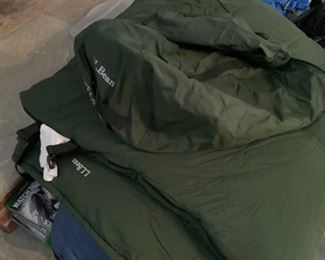 ASSORTED TENTS, AND SLEEPING BAGS