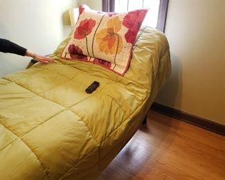 Fully Adjustable Verlo Twin Bed with Massage