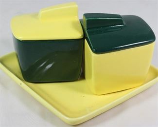 Franciscan “El Patio” Mid-Century Condiment Set