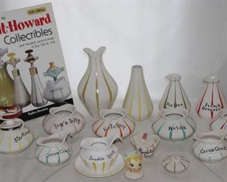 Holt Howard Collectibles Price Guide by Walter Dworkin Book Shown with a Collection of Mid-Century 1950’s Pixie Ware