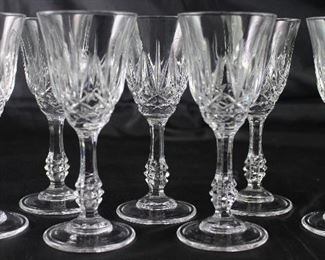 Cristal D’Arques Crystal Cordial/Liqueur. (7 ea.)