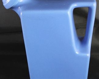 Universal Pottery Depression Era Blue Jug with Stopper