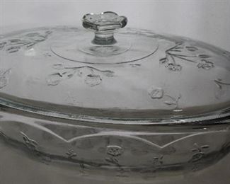 Princess House “Fantasia” Oval 3 qt. Covered Casserole