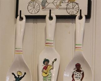 Barbados Ceramic 4 Piece Ceramic Serving Utensils
