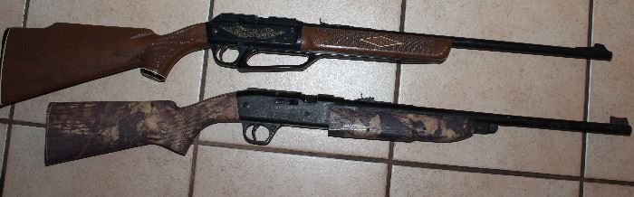 Vintage Daisy Pellet Air Rifles: Model 922 Powerline Model 840 “Grizzly” Mossy Oak Camo Pump Air Rifle