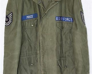 US Air Force “E-6 Technical Sergeant” Vietnam Era OD Green Jacket